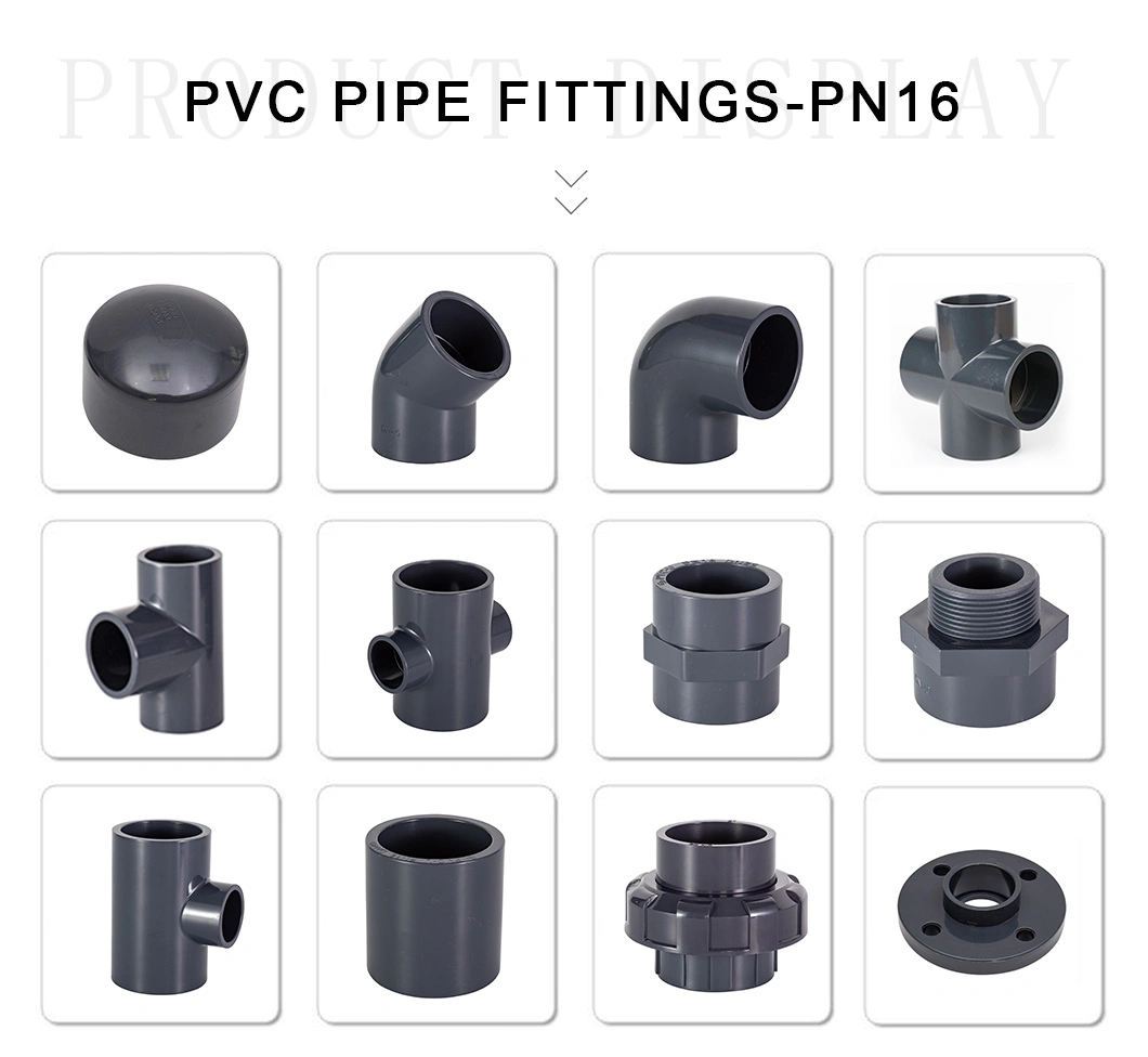 High Quality HDPE Plastic PE Pipe Fitting Loose Flange Adapter Butt Fusion Stub End Short Flange for Water Supply