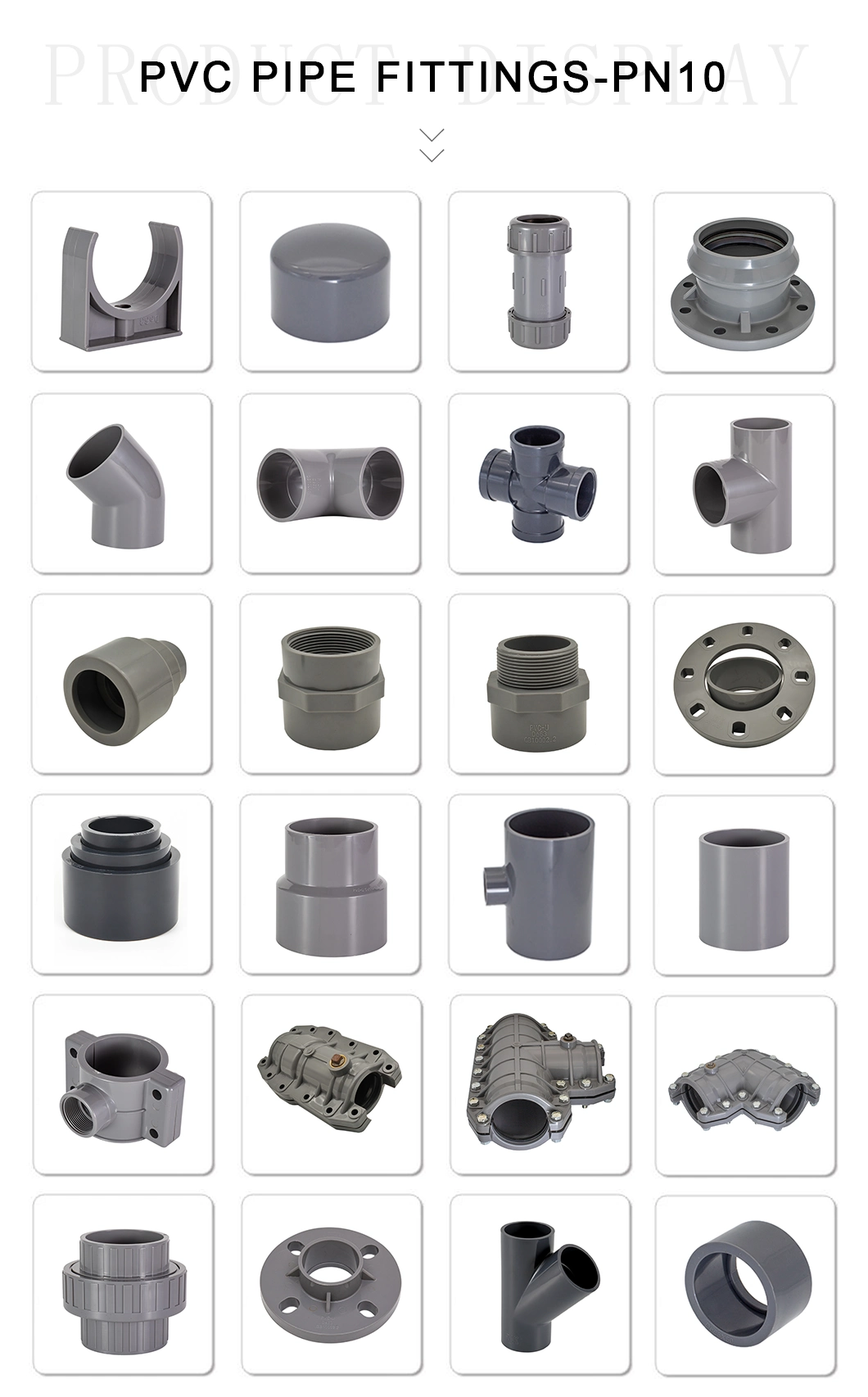 High Quality HDPE Plastic PE Pipe Fitting Loose Flange Adapter Butt Fusion Stub End Short Flange for Water Supply